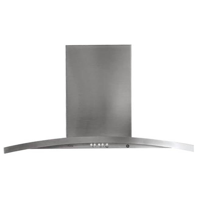 GE Profile Series - GE Profile 36'' Wall-Mount Chimney Hood - Stainless Steel