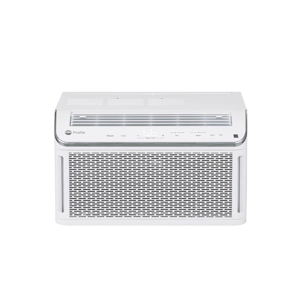GE Profile Series - GE Profile ENERGY STAR 115 Volt Smart Room Air Conditioner - Light Cool Gray