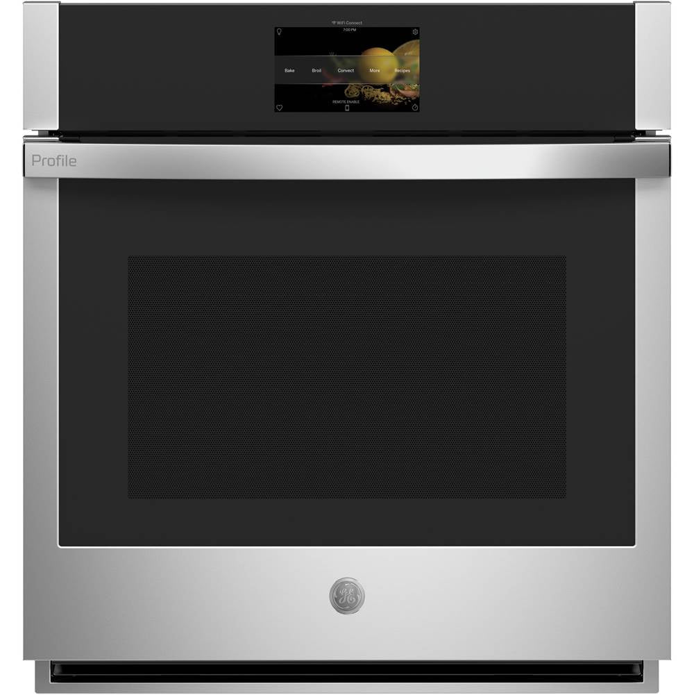 GE Profile Series - GE Profile 27'' Smart Built-In Convection Single Wall Oven - Stainless Steel