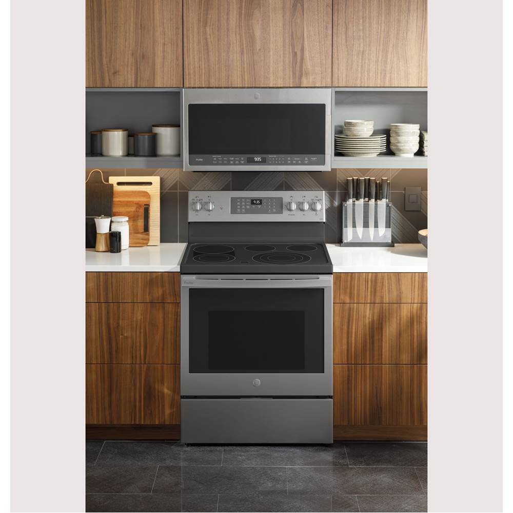 30'' Smart Free-Standing Electric Convection Fingerprint Resistant Range With No Preheat Air Fry