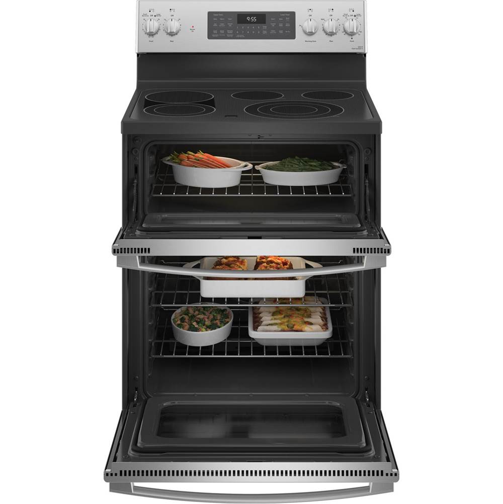 30'' Smart Free-Standing Electric Double Oven Convection Range With No Preheat Air Fry