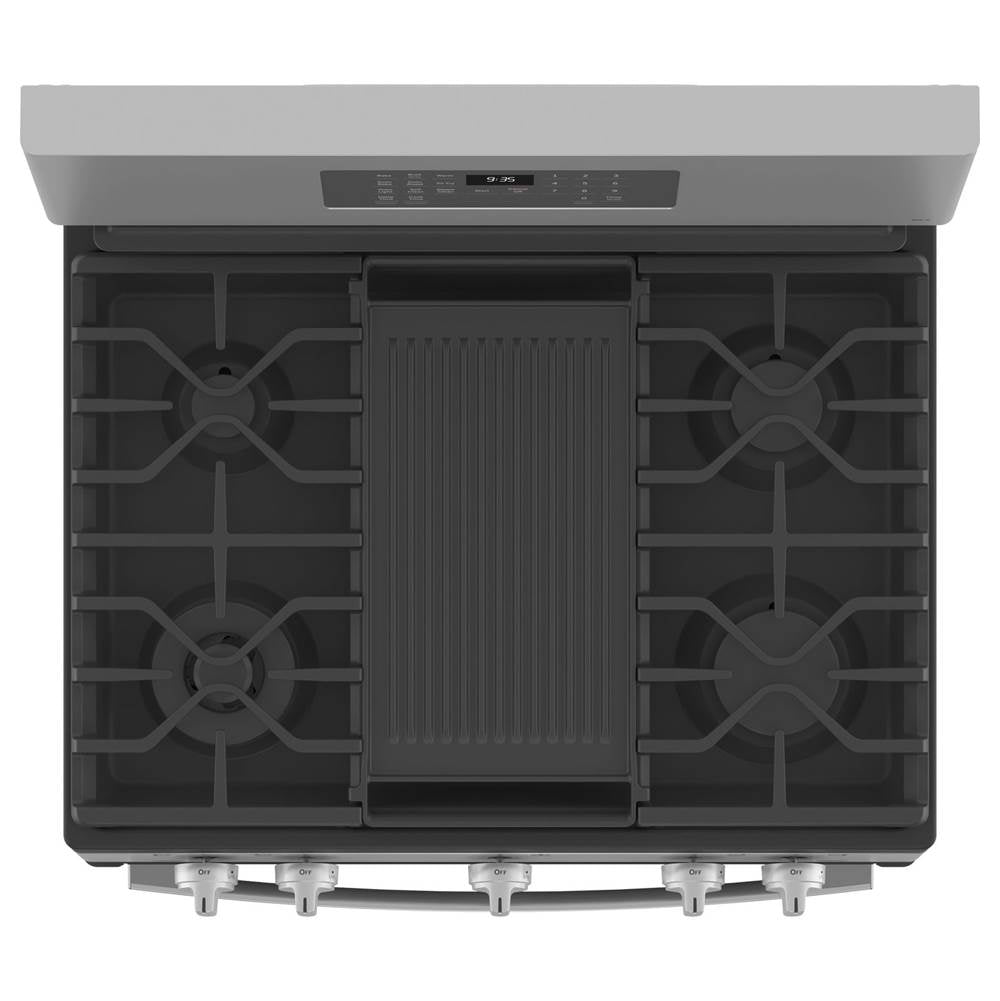 Smart 30'' Free-Standing Self Clean Gas Fingerprint Resistant Range With No Preheat Air Fry