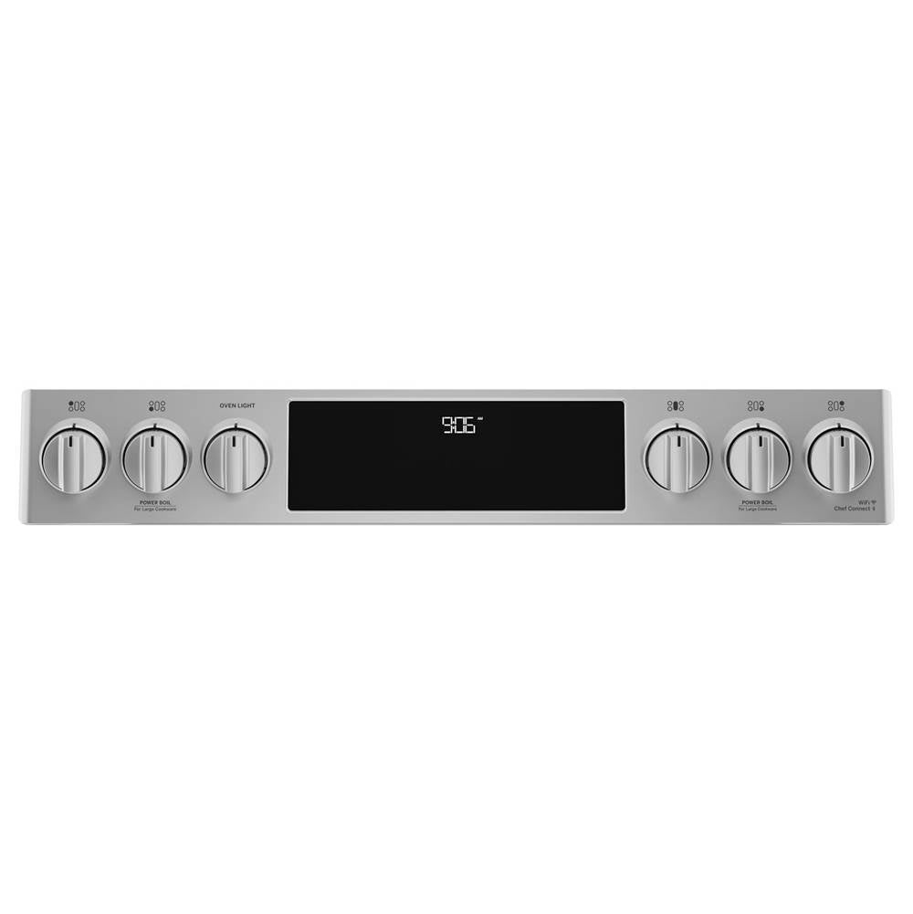 30'' Smart Slide-In Front-Control Gas Double Oven Convection Fingerprint Resistant Range