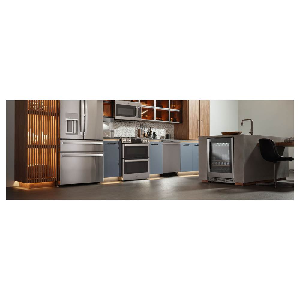 30'' Smart Slide-In Front-Control Gas Double Oven Convection Fingerprint Resistant Range