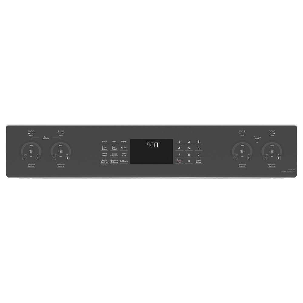 30'' Smart Slide-In Fingerprint Resistant Front-Control Induction And Convection Range With No Preheat Air Fry
