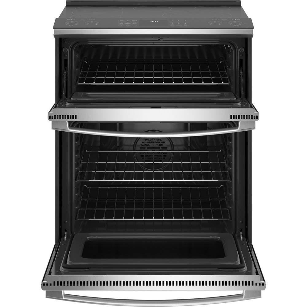 30'' Smart Slide-In Electric Double Oven Convection Fingerprint Resistant Range