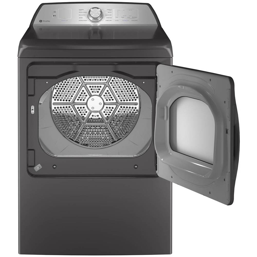 7.4 cu. ft. Capacity aluminized alloy drum Gas Dryer with Sanitize Cycle and Sensor Dry