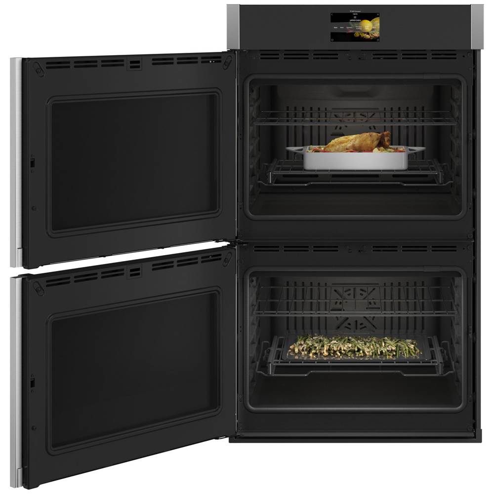 GE ProfileE Series 30'' Built-In Convection Double Wall Oven with Left-Hand Side-Swing Doors
