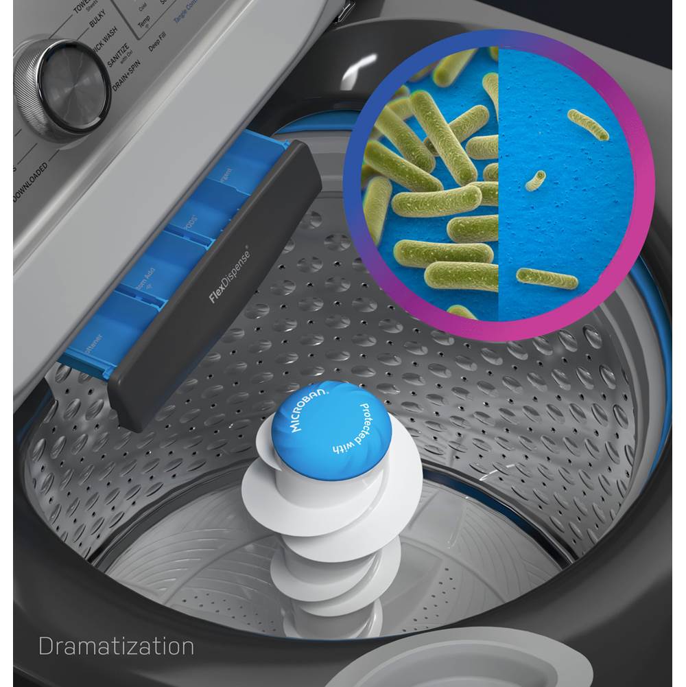 5.3 Cu. Ft. Capacity Washer With Smarter Wash Technology And Flexdispense