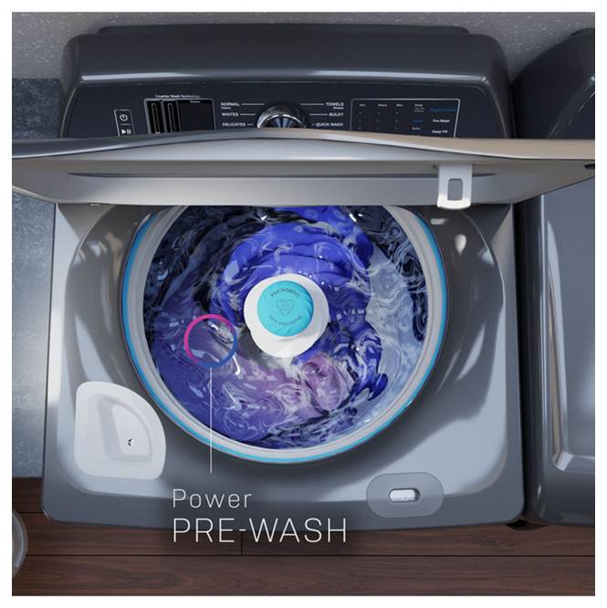 5.3 Cu. Ft. Capacity Washer With Smarter Wash Technology And Flexdispense