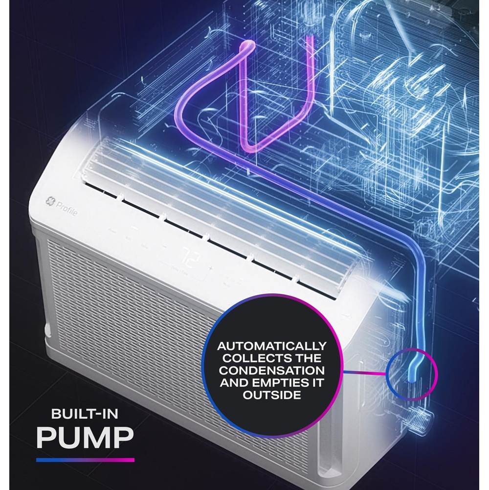 10,000 BTU Saddle E/Star Wifi Inverter Window Air Conditioner
