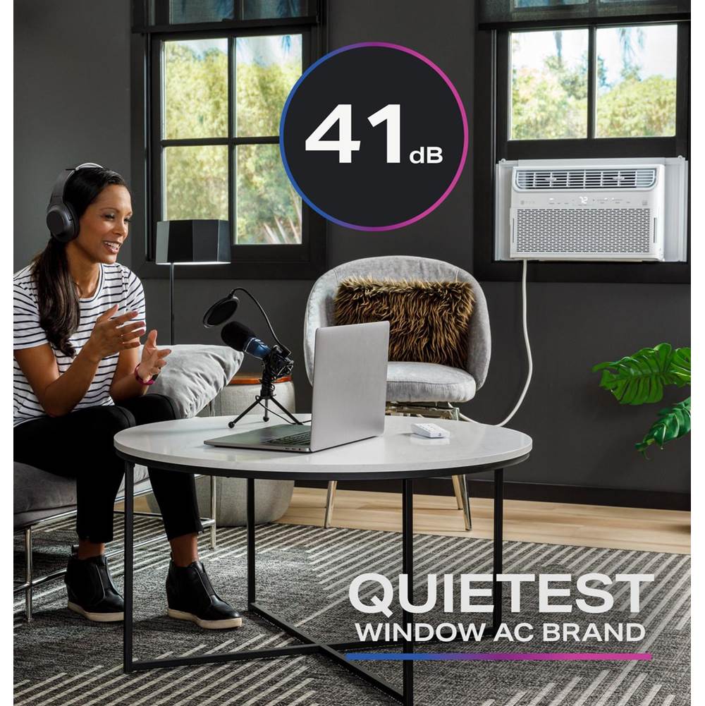 ENERGY STAR 14,000 BTU Inverter Smart Ultra Quiet Window Air Conditioner