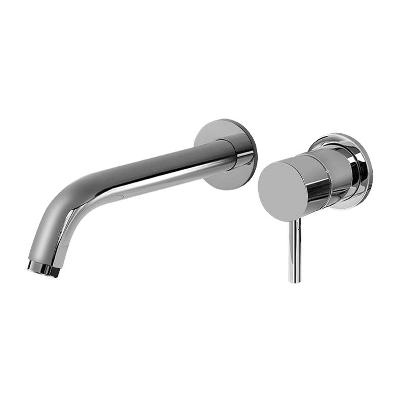 Graff - M.E. Wall-Mounted Lavatory Faucet w/Single Handle (Trim) - Steelnox Satin Nickel