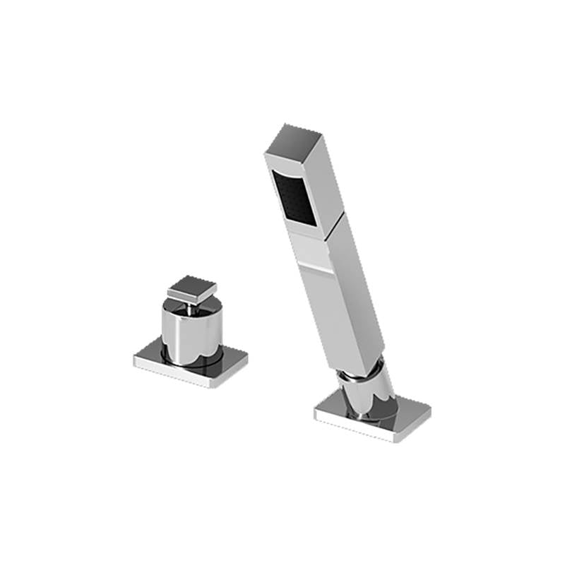 Graff - Immersion Deck-Mounted Handshower & Diverter Set - Architectural White