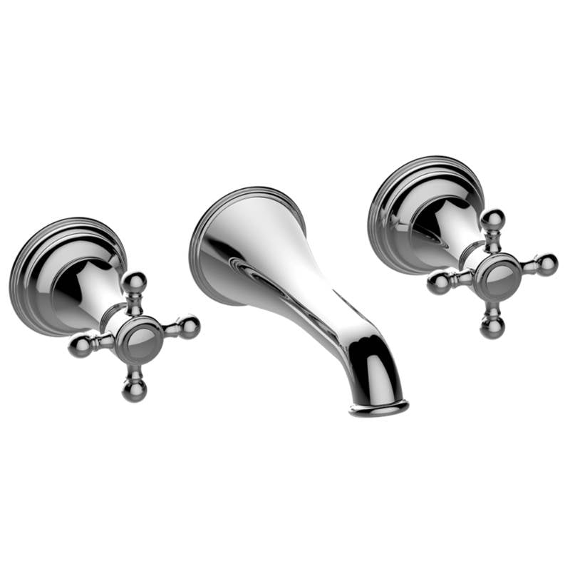 Graff - Lauren Wall-Mounted Lavatory Faucet (Trim) - Architectural White