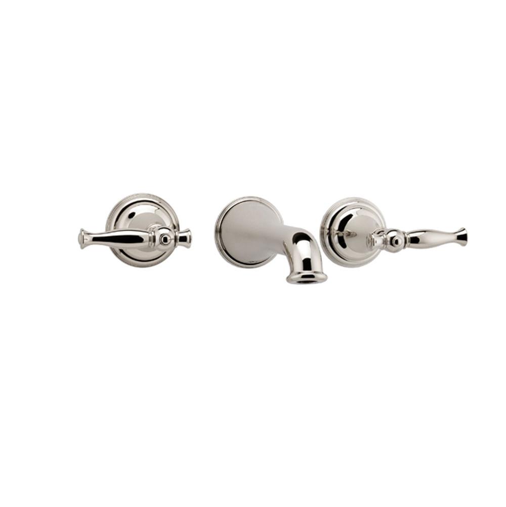 Graff - Lauren Wall-Mounted Lavatory Faucet - Polished Nickel