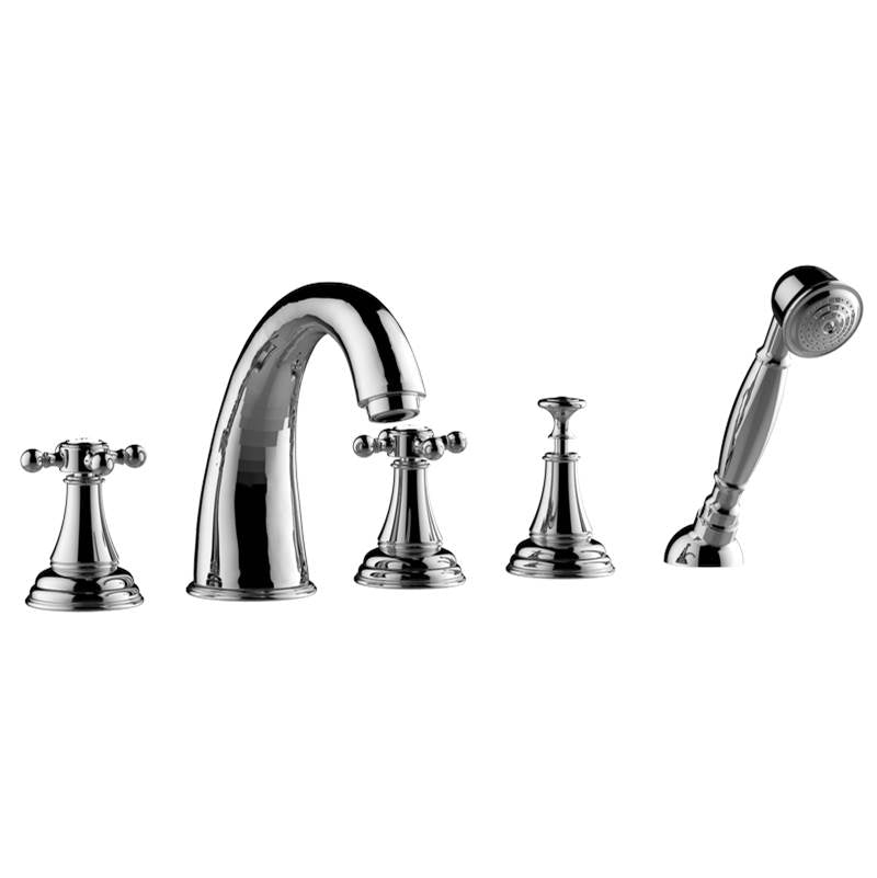 Graff - Lauren Roman Tub Set - Architectural White