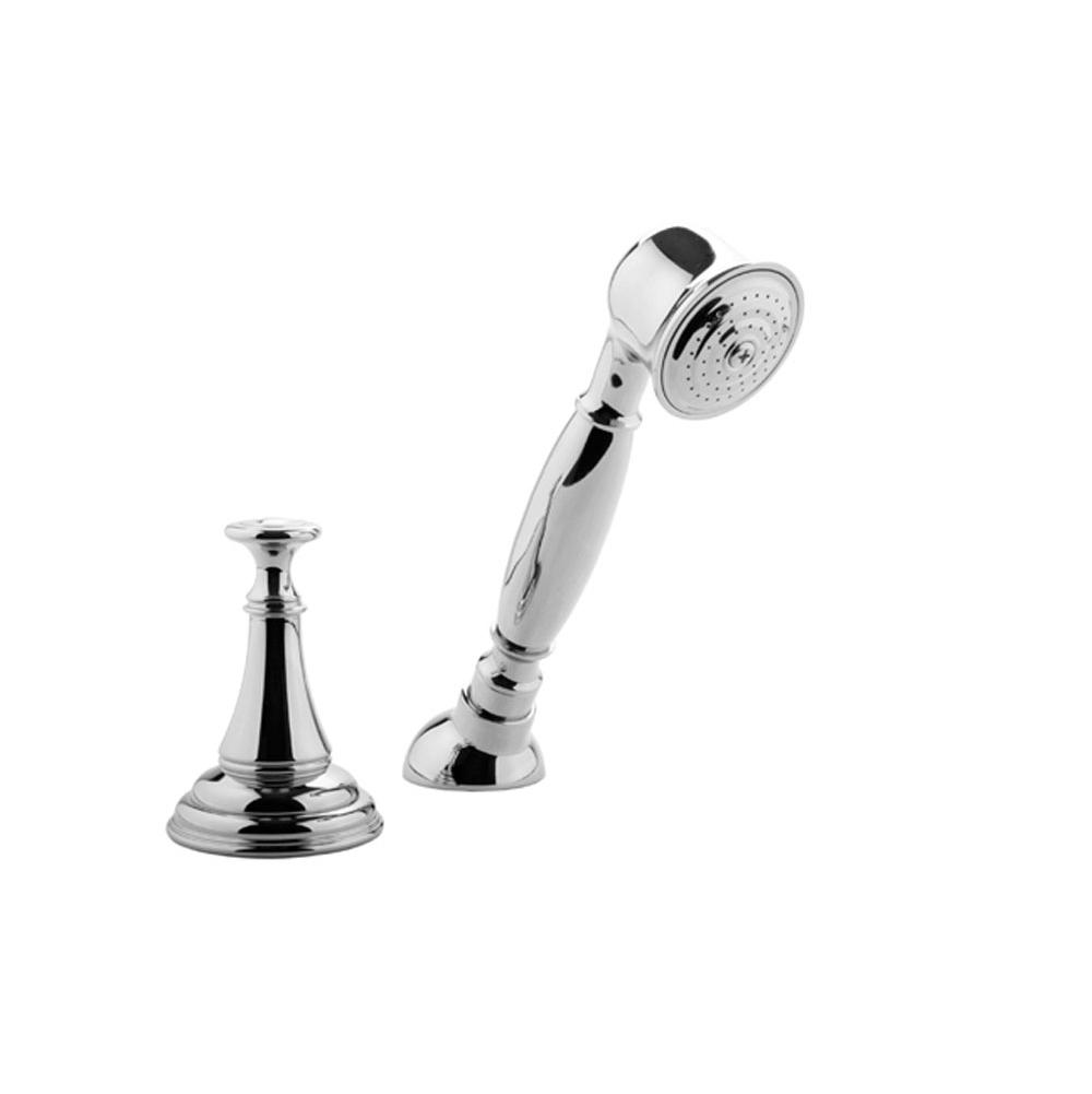 Graff - Lauren Deck-Mounted Handshower & Diverter Set - Polished Chrome
