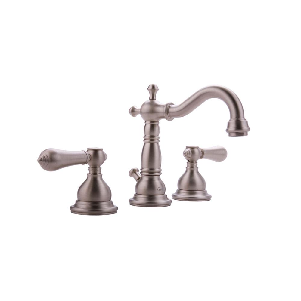 Graff - Adley Widespread Lavatory Faucet - Steelnox Satin Nickel