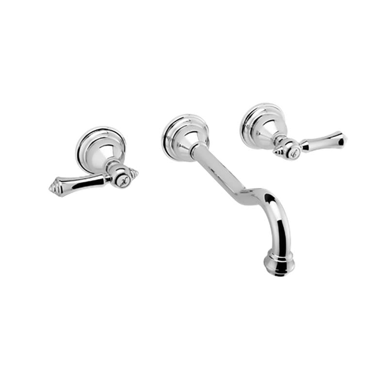 Graff - Adley Wall-Mounted Lavatory Faucet - Polished Nickel