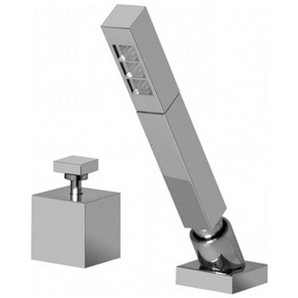 Graff - Solar Deck-Mounted Handshower & Diverter Set - Polished Chrome