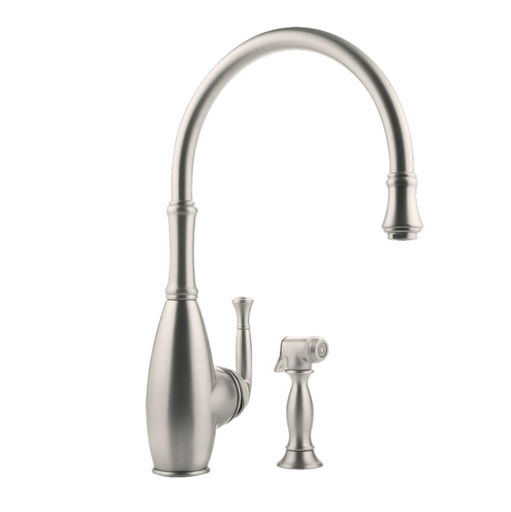 Graff - Kitchen Faucet with Side Spray - Polished Nickel