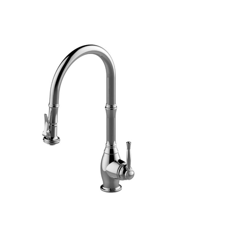 Graff - Pull-Down Kitchen Faucet with Chef's Pro Sprayer - Architectural White