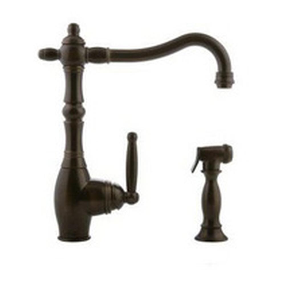 Graff - Kitchen Faucet with Side Spray - Onyx PVD