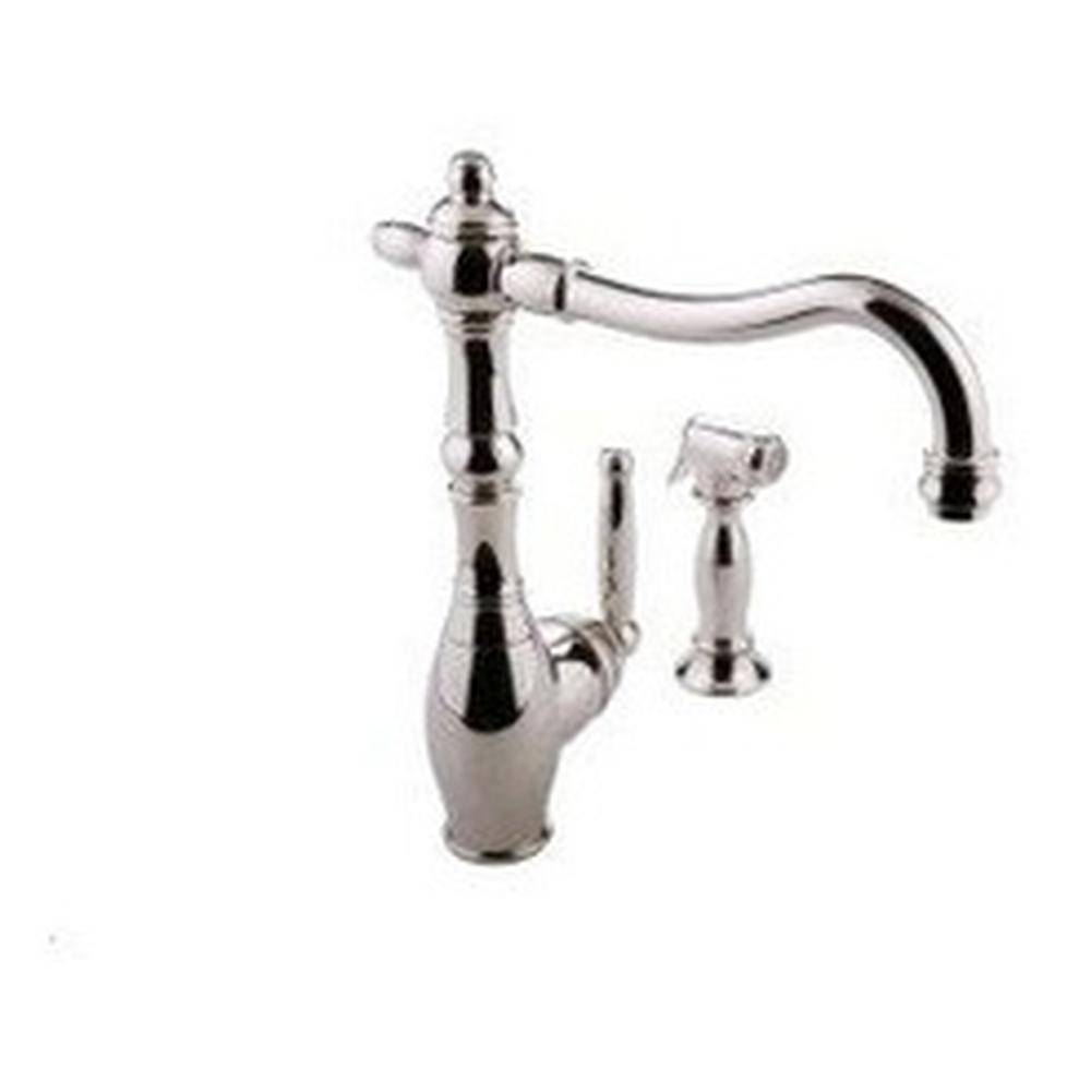 Graff - Kitchen Faucet with Side Spray - Polished Nickel
