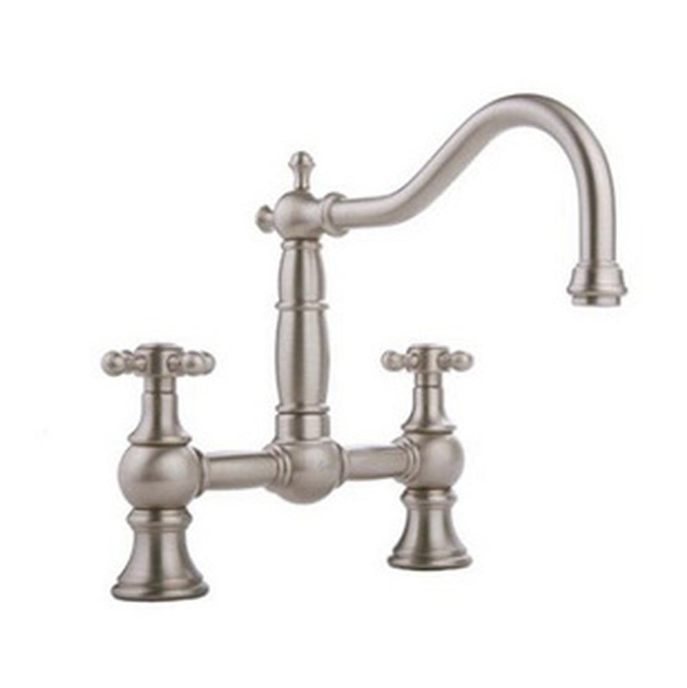 Graff - Bridge Kitchen Faucet - Steelnox Satin Nickel
