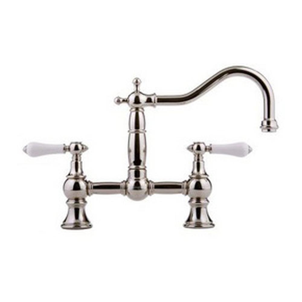 Graff - Bridge Kitchen Faucet - Polished Nickel