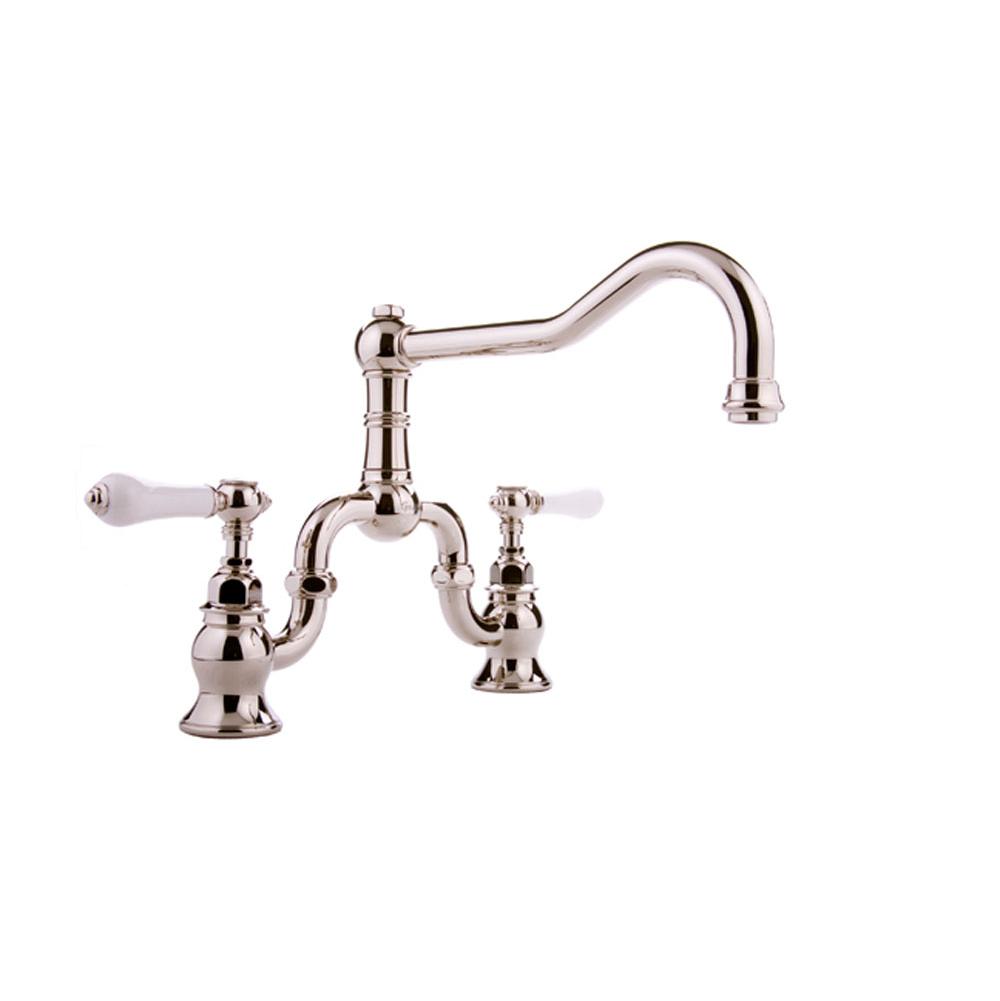 Graff - Bridge Kitchen Faucet - Polished Nickel