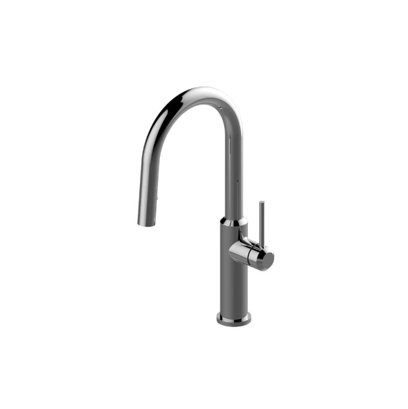 Graff - Pull-Down Bar/Prep Faucet with Chef's Pro Sprayer - Architectural White