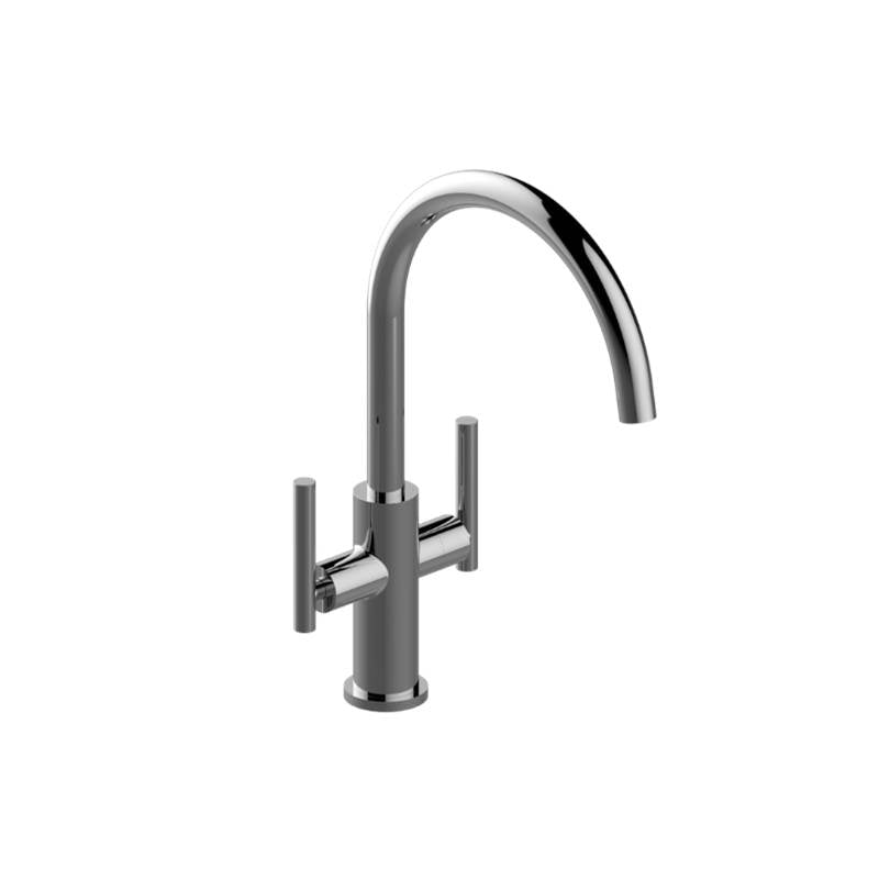 Graff - Single-Hole Two-Handle Bar/Prep Faucet - Architectural White