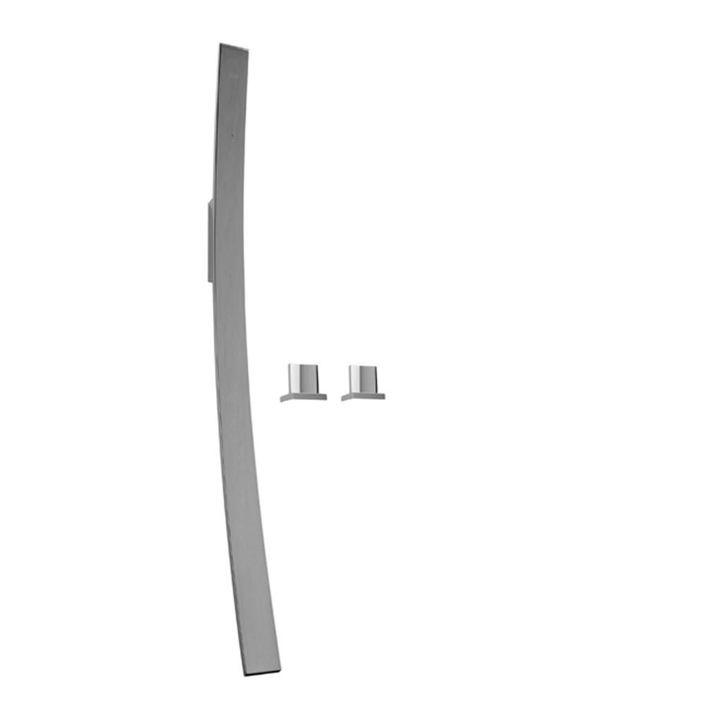 Graff - Luna Wall-Mounted Lavatory/Vessel Filler w/Deck-Mounted Handles - Polished Chrome