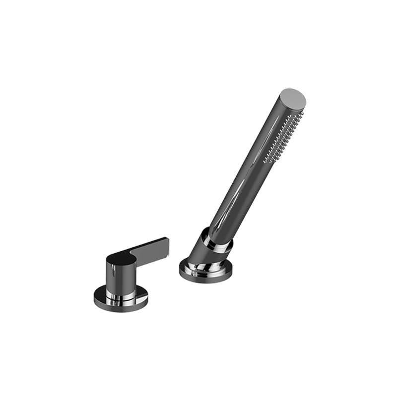 Graff - Terra Deck-Mounted Handshower and Diverter Set (Trim) - Architectural White