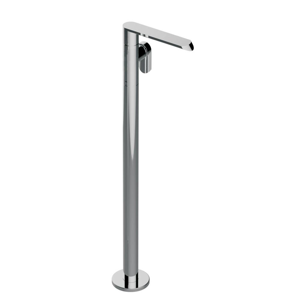 Graff - Phase Floor-mounted Vessel Filler - Architectural White