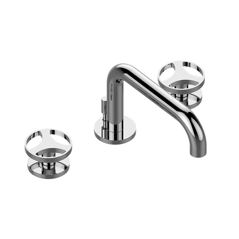 Graff - Harley Widespread Lavatory Faucet - Architectural White