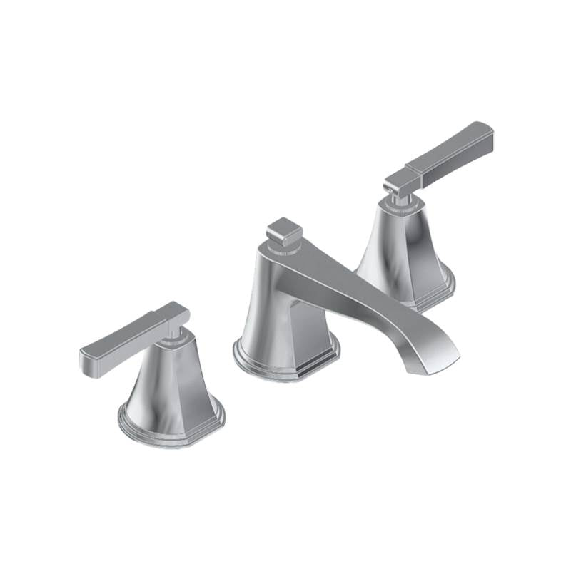 Graff - Finezza UNO Widespread Lavatory Faucet w/Lever Handle - Architectural White