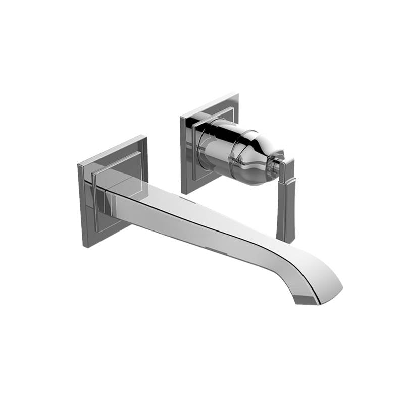 Graff - Finezza UNO/Finezza DUE Finezza Wall Mount Lavatory Faucet (7 1/2'' Spout) (Trim) - Architectural White