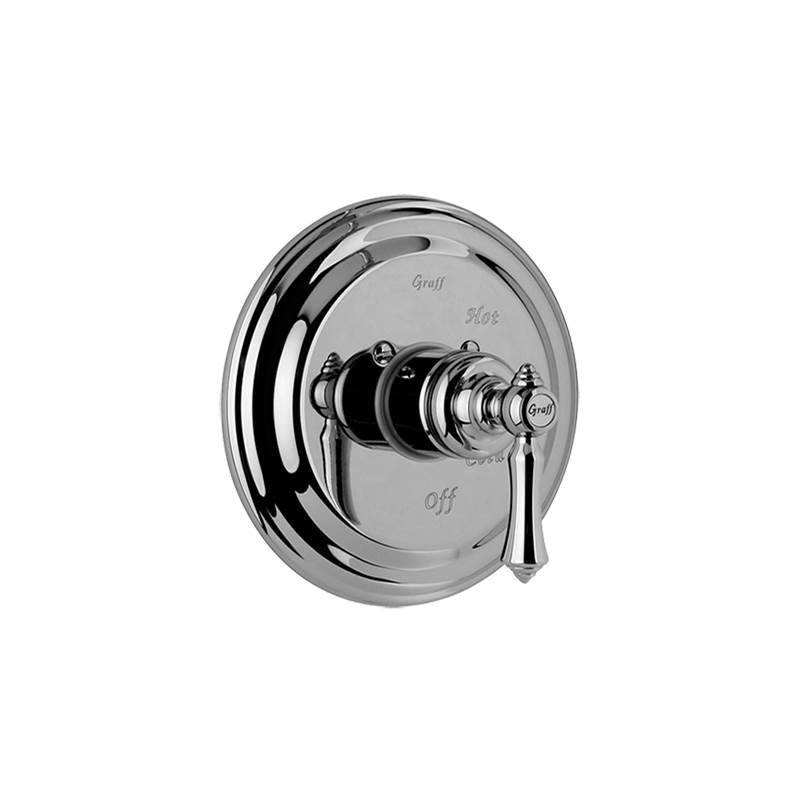 Graff - Adley Pressure Balancing Valve Trim with Handle (Trim - Architectural White