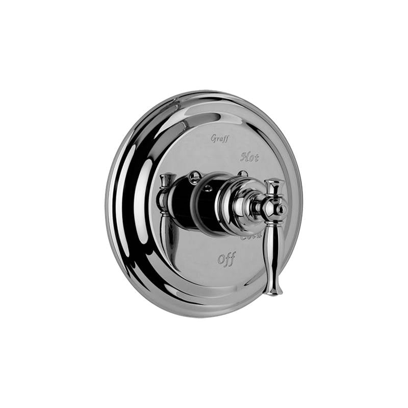 Graff - Lauren Pressure Balancing Valve Trim with Handle (Trim - Architectural White