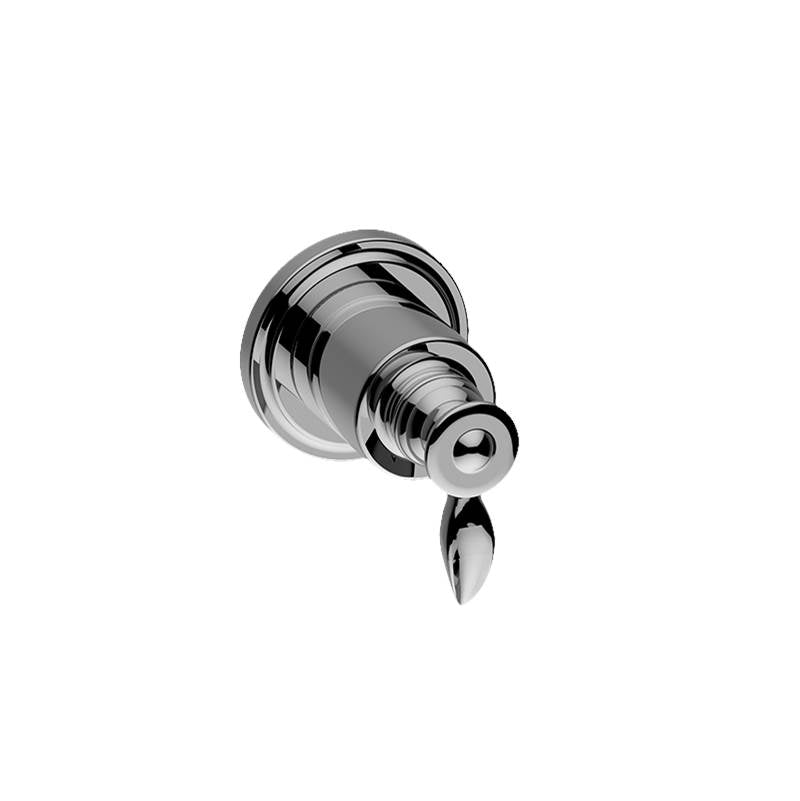 Graff - Topaz Traditional M-Series 3-Way Diverter Valve Trim with Handle - Architectural White