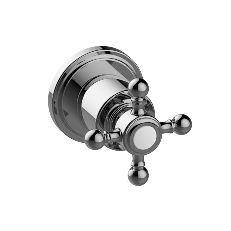 Graff - Adley Traditional M-Series 2-Way Diverter Valve Trim with Handle - Architectural White