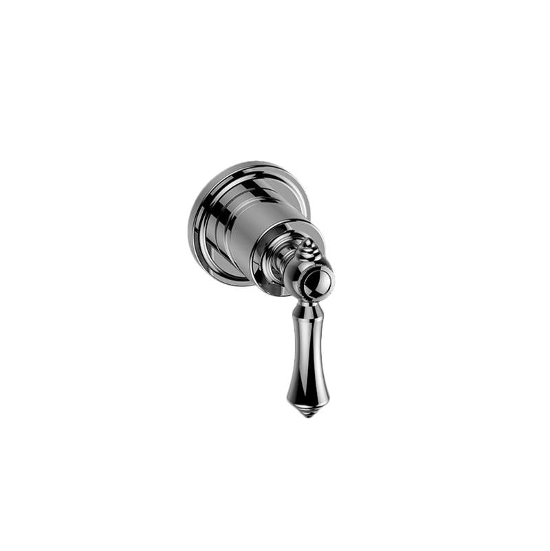 Graff - Adley Traditional M-Series 2-Way Diverter Valve Trim with Handle - Vintage Brushed Brass