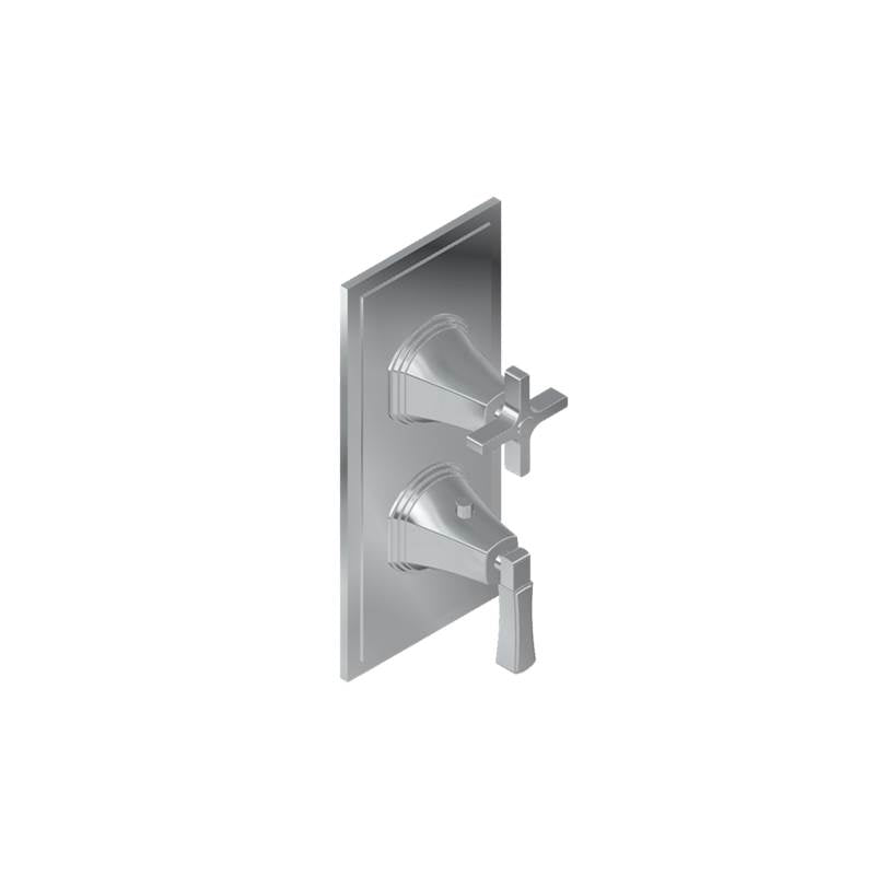 Graff - Finezza UNO M-Series Valve Trim with Two Handles - Architectural White