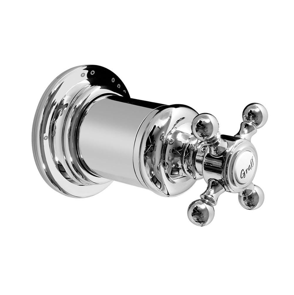 Graff - Adley Trim Plate with Handle - Polished Chrome