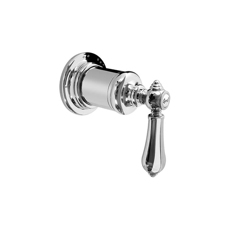 Graff - Adley Trim Plate with Handle - Architectural White