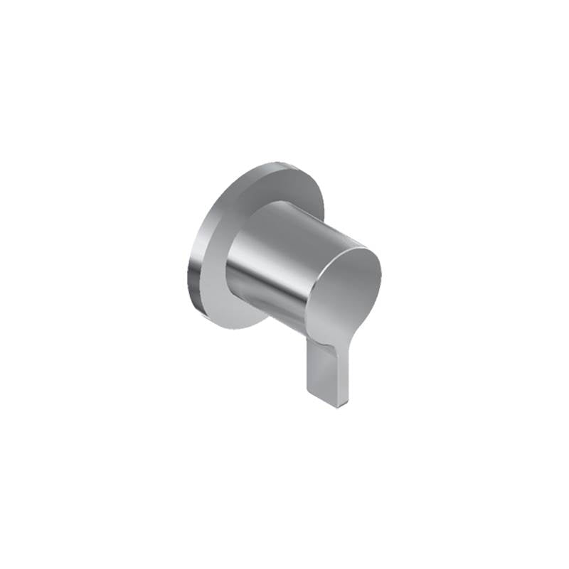 Graff - Terra Round M-Series 3-Way Diverter Valve Trim with Handle - Architectural White