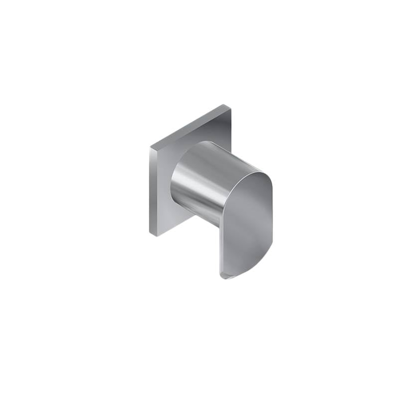 Graff - Phase Square M-Series Stop/Volume Control Valve Trim with Handle - Architectural White